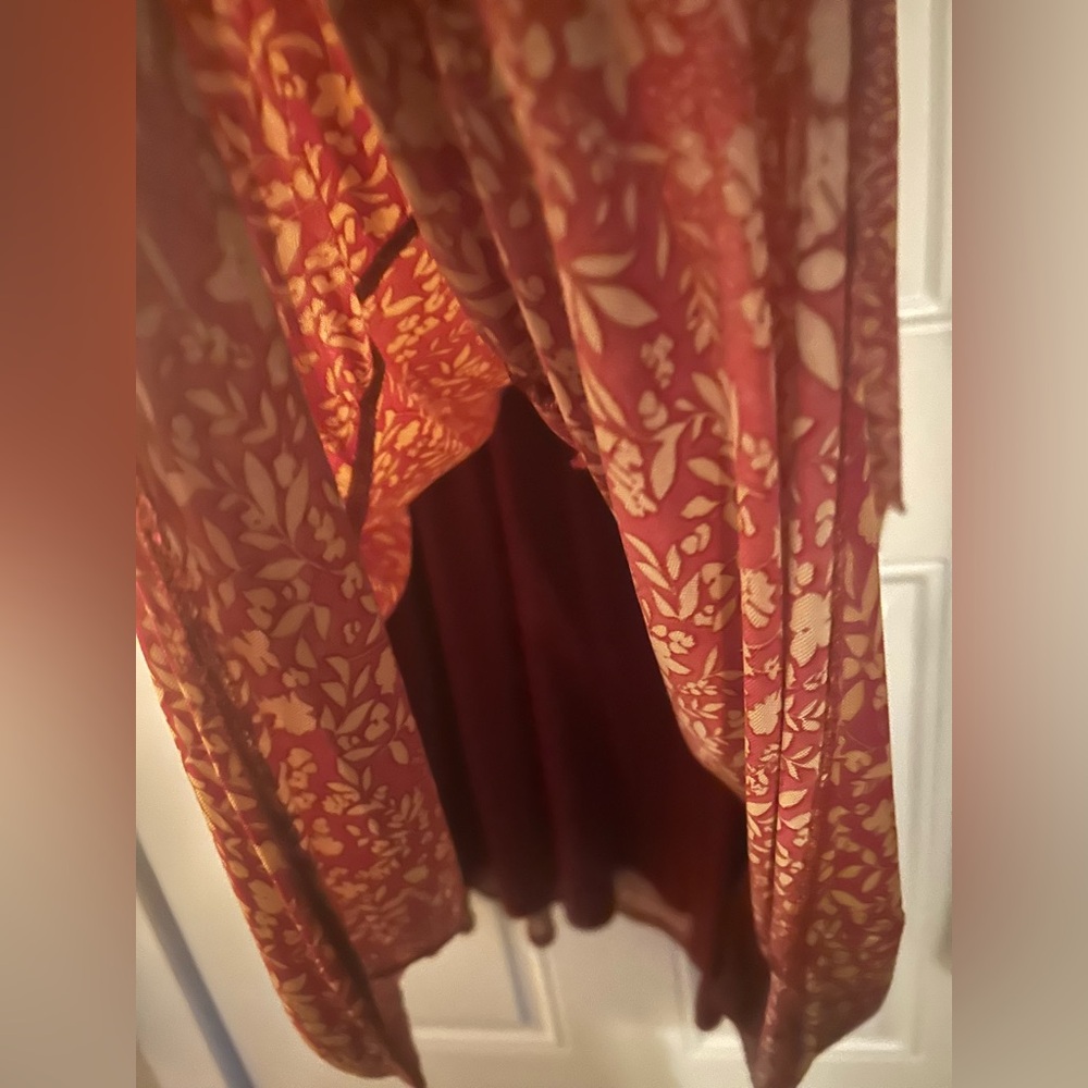 Torrid Red Floral Mesh Mini Dress - Picture 11 of 12